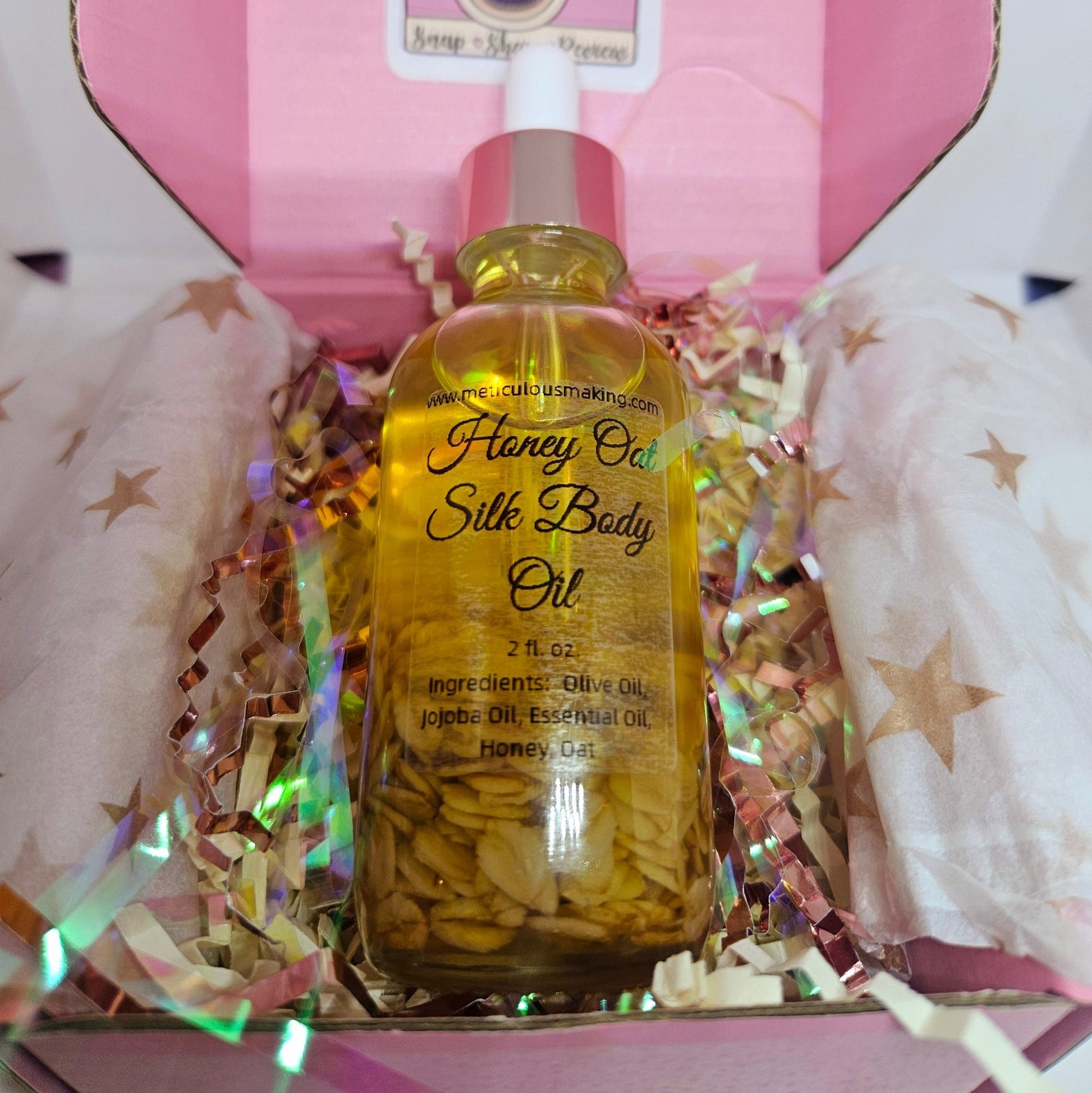 Honey Oat Silk Body Oil - Meticulous Making - Body Oil