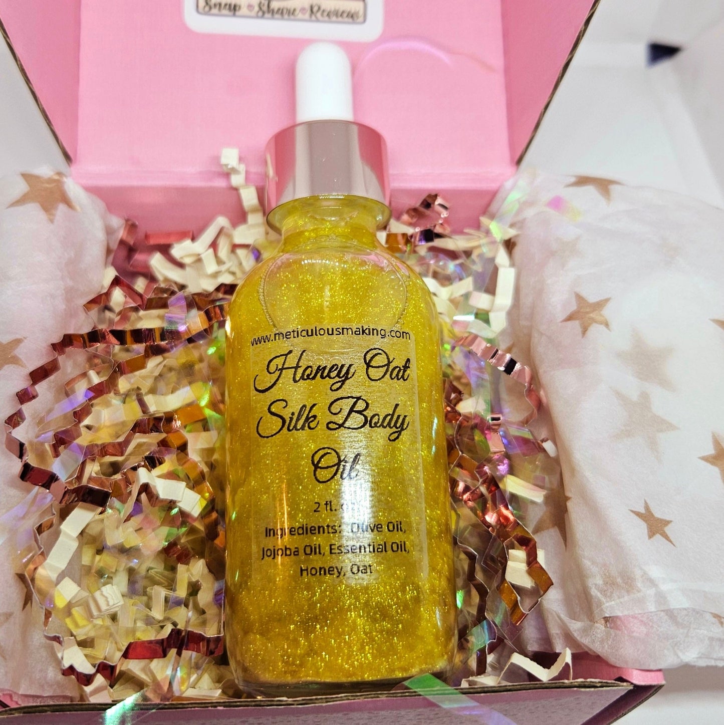 Honey Oat Silk Body Oil - Meticulous Making - Body Oil