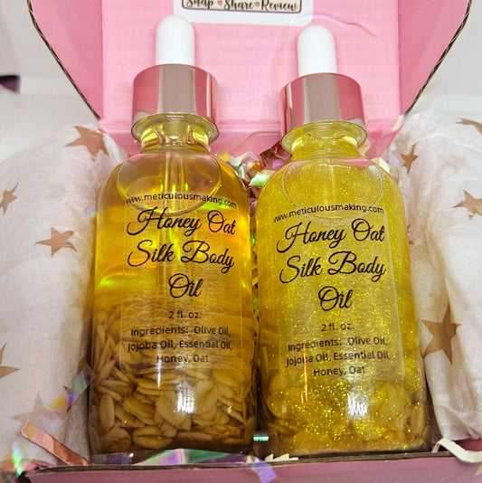 Honey Oat Silk Body Oil - Meticulous Making - Body Oil